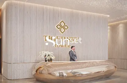 شقة - غرفة نوم - 2 حمامات للبيع في تايجرسكاي تاور - الخليج التجاري - دبي