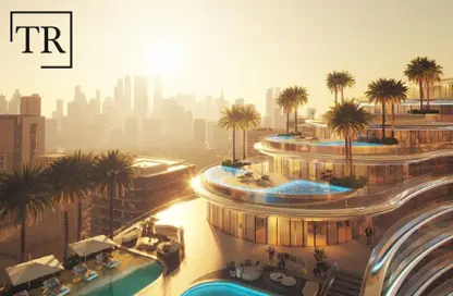 Apartment - Studio - 1 Bathroom for sale in Binghatti Aquarise - Business Bay - Dubai