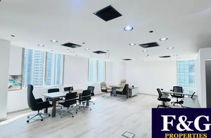 Office Space - Studio - 1 Bathroom for rent in The Prism - Business Bay - Dubai