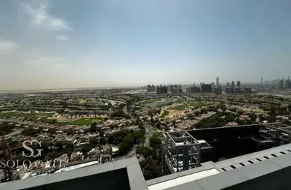 Apartment - Studio - 1 Bathroom for rent in Amal Tower - Dubai Sports City - Dubai