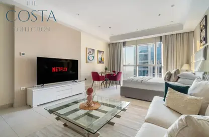 Apartment - Studio - 1 Bathroom for rent in The Court Tower - Business Bay - Dubai