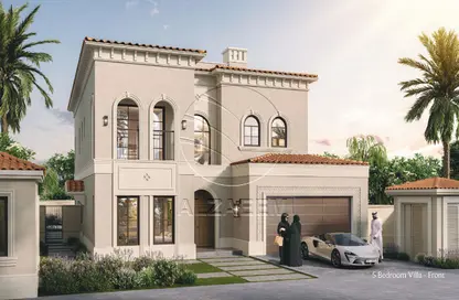 Villa - 5 Bedrooms - 6 Bathrooms for sale in Bloom Living - Zayed City (Khalifa City C) - Khalifa City - Abu Dhabi