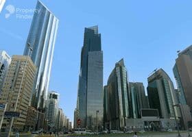 صورة لـ التصميم الخارجي للمبنى في برج امي ستايت الجديد