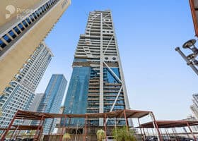 صورة لـ التصميم الخارجي للمبنى في برج الرياح 1