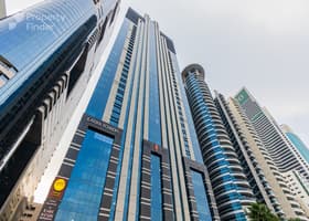 صورة لـ التصميم الخارجي للمبنى في برج لطيفة