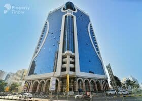 صورة لـ التصميم الخارجي للمبنى في برج الدرة